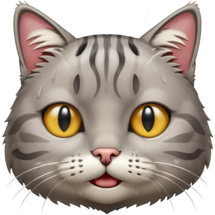 Gato llorando  emoji