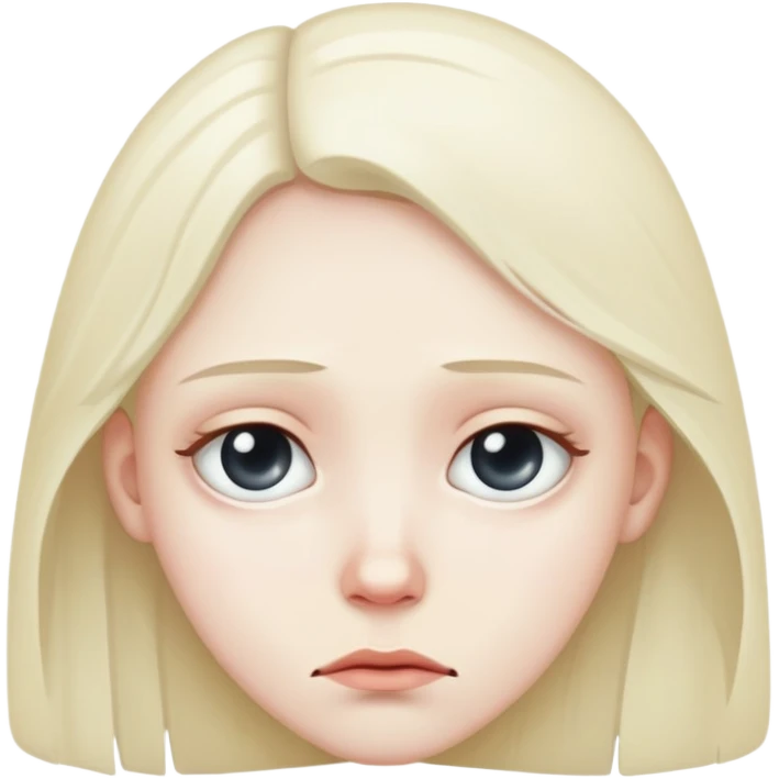 Depressed emoji