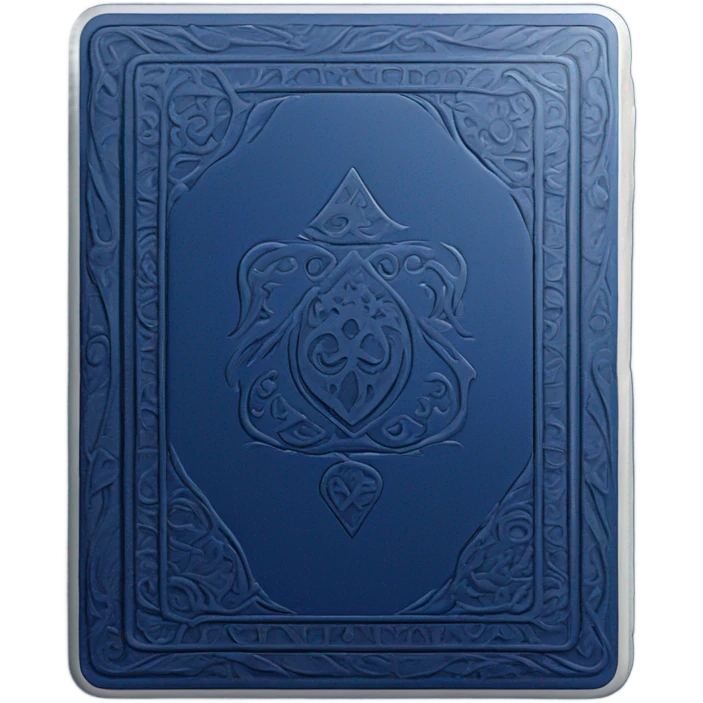 playing card that is dark blue emoji