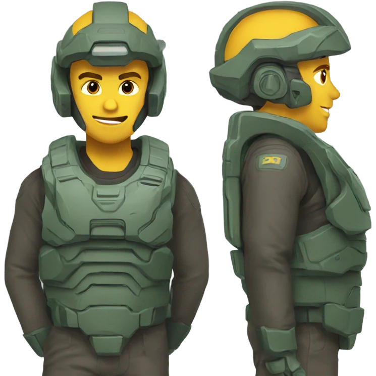 Halo guy  emoji