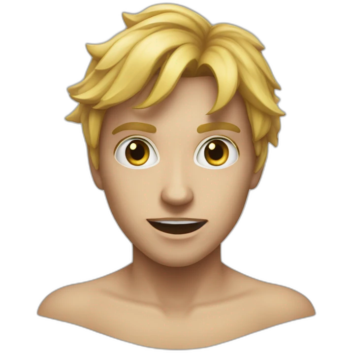 visage hurlant de peur appl emoji