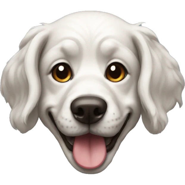 dog clown emoji