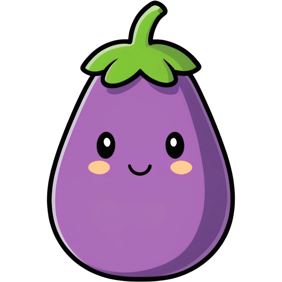 Eggplant emoji