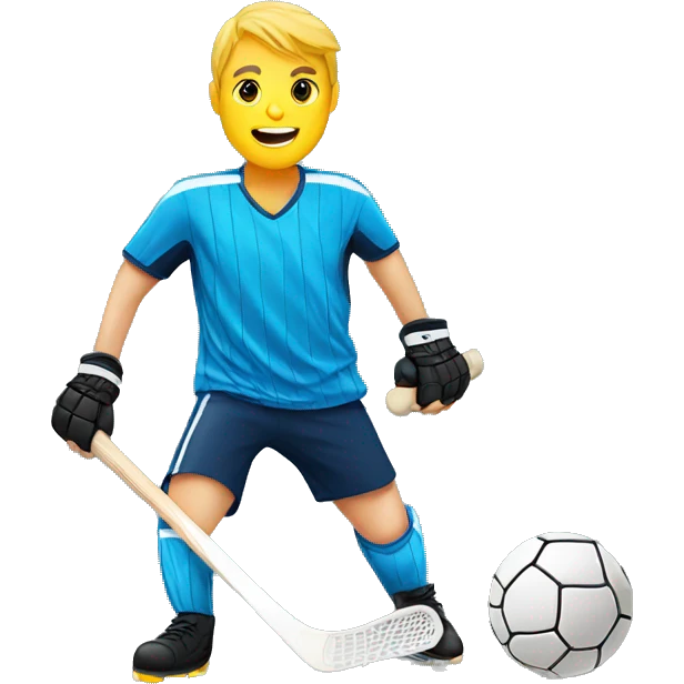 Floorball emoji