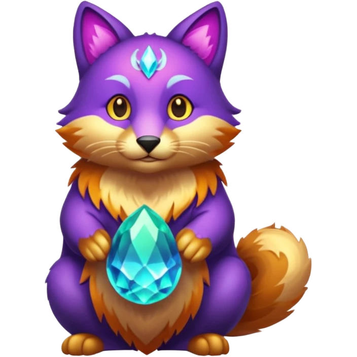 animal with magical stone


 emoji