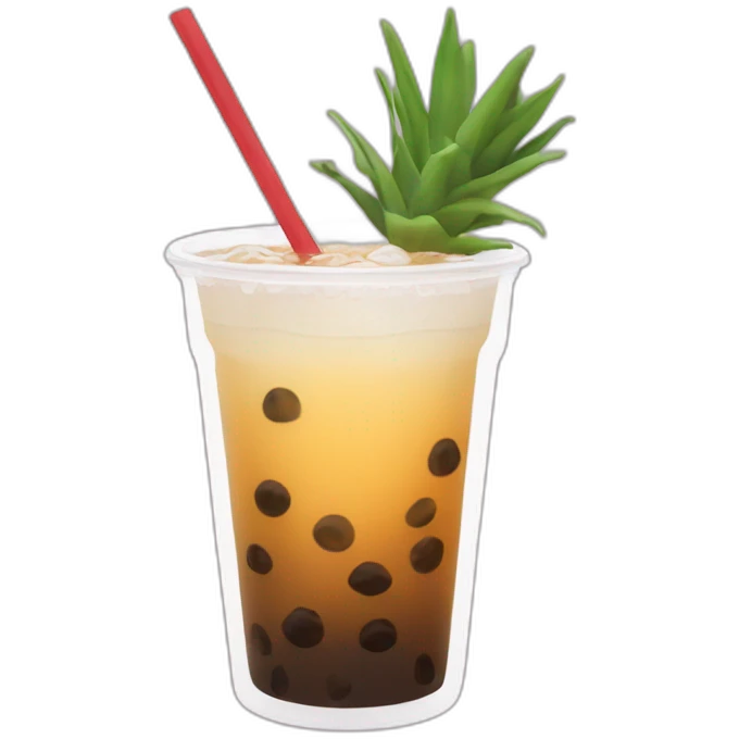 CORONA IN BOBA TEA emoji