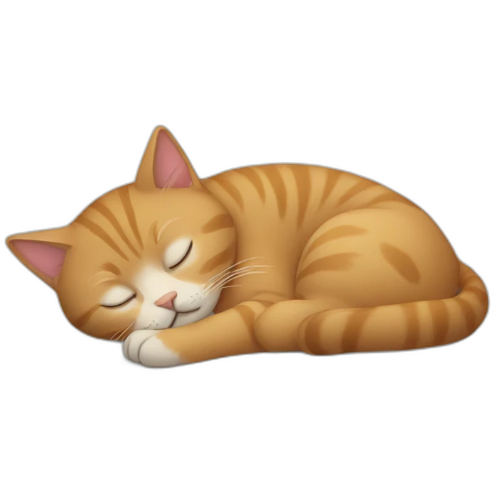 cat-sleeping emoji