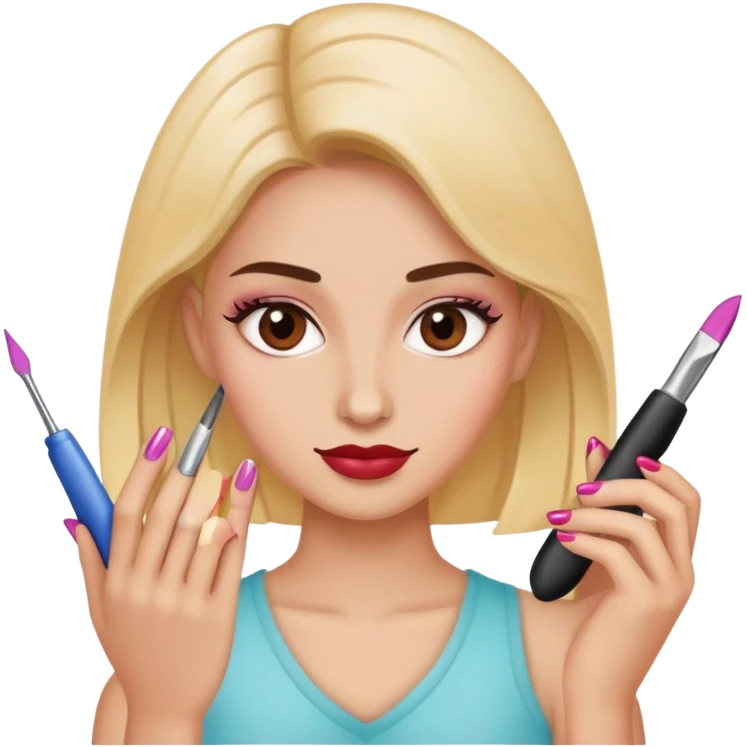 make me an emoji of nail master emoji