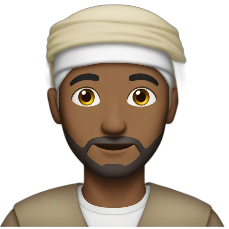 Muslim man emoji