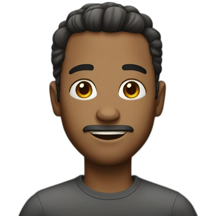 I don't know white male emoji