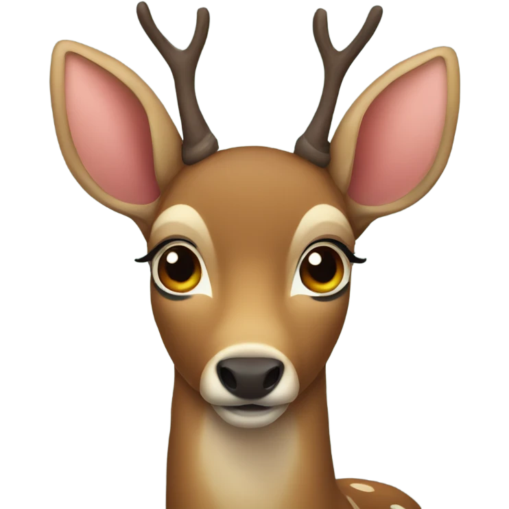 Deer with heart eyes emoji