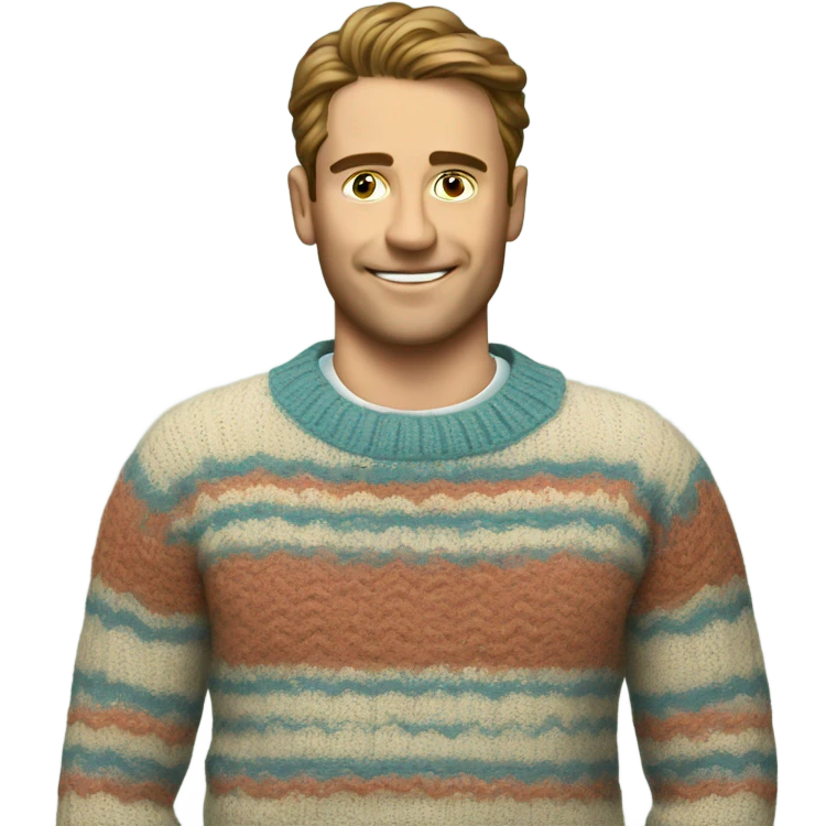 knitted vintage sweater emoji