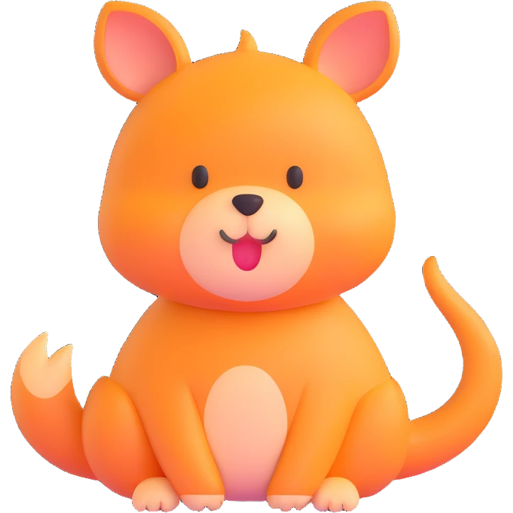 cute animal sidekick emoji
