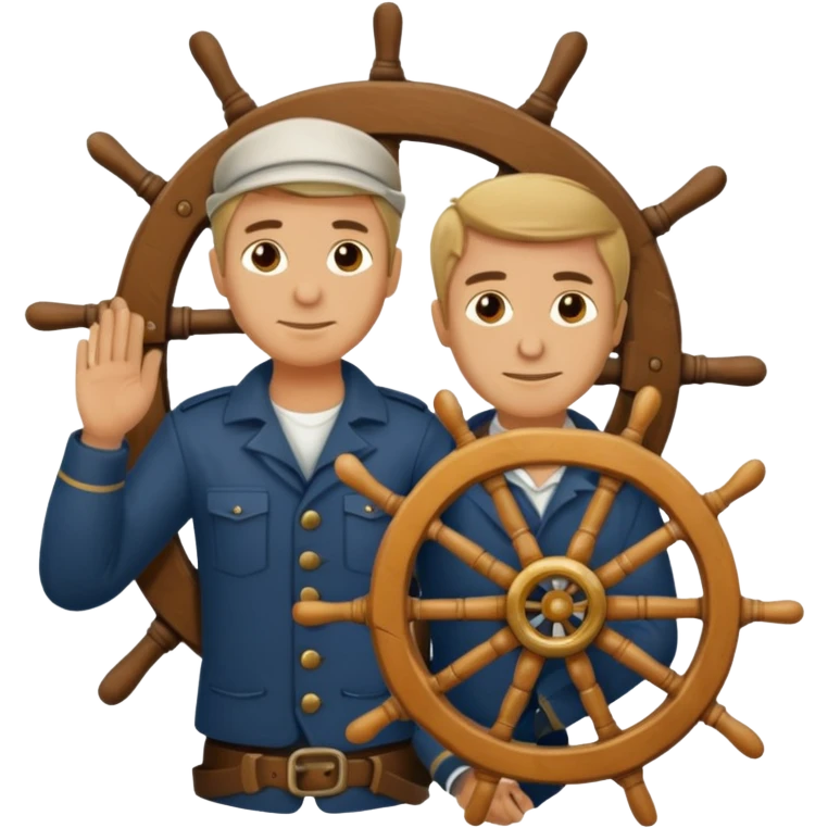 Helmsman emoji