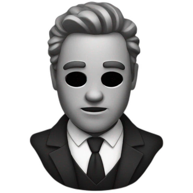 Noir qui farme emoji