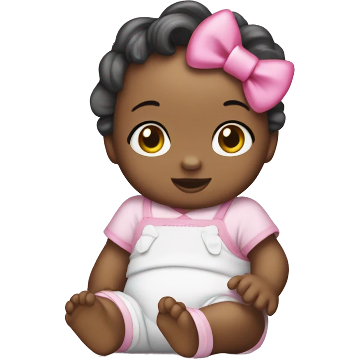Hello kitty baby  emoji