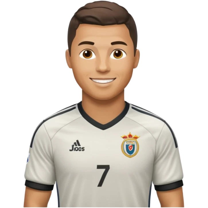 Ronaldo 2008 smiling  emoji