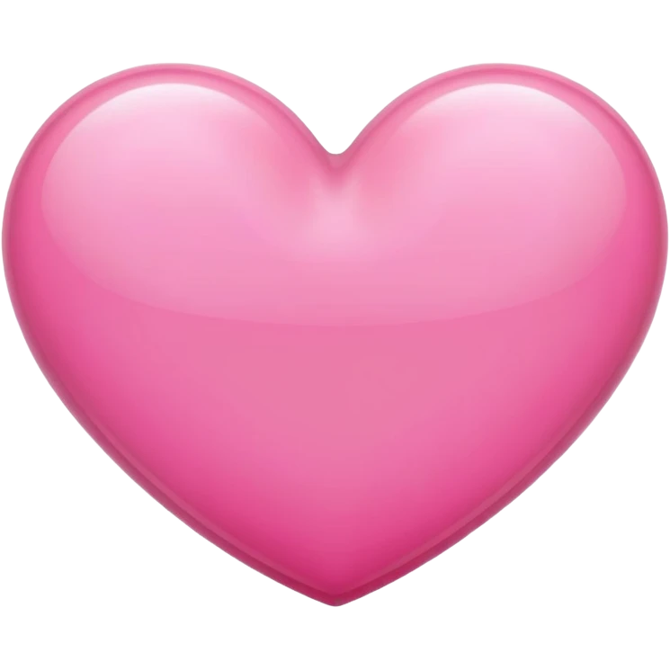 Pink heart emoji