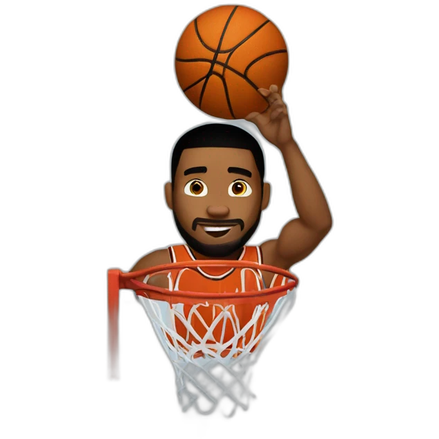 Slam dunk emoji