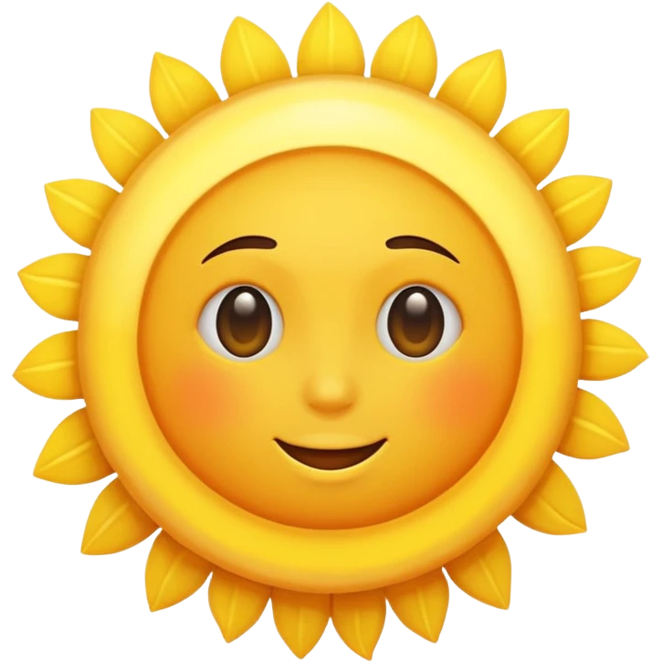 sun emoji