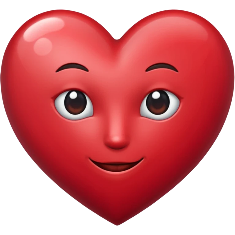 Coeur couleur bordeaux emoji