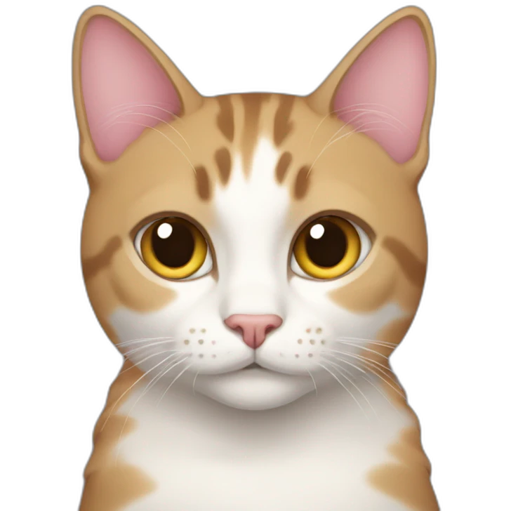 Transgender cat emoji