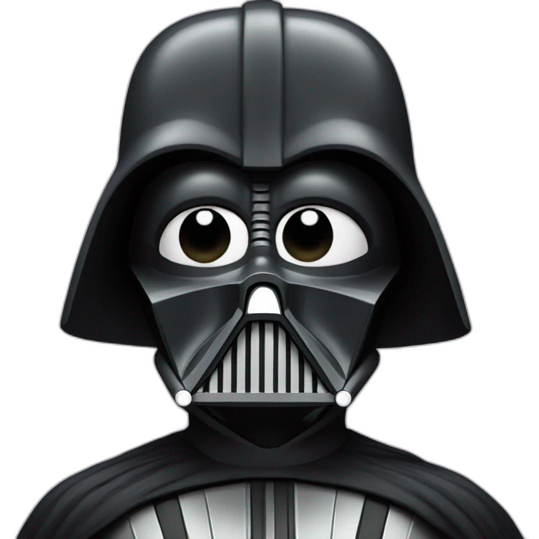 Darth vader desperate hands over his head emoji