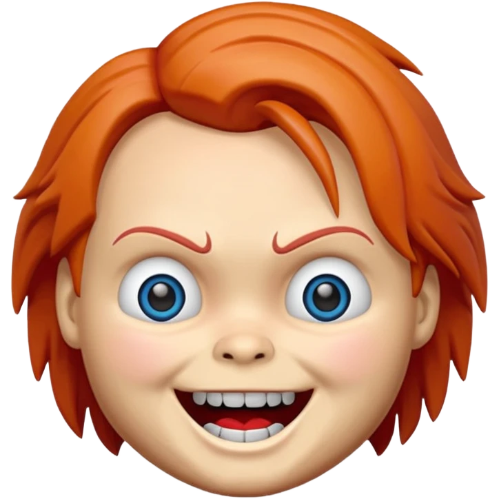 Un emojin de chuky emoji