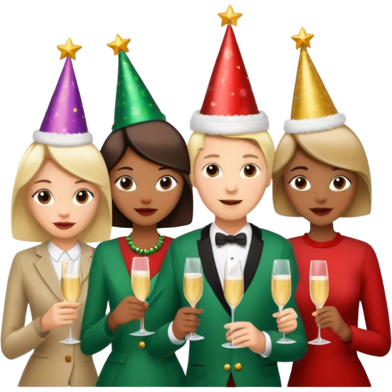 christmas work decoration joy fun party emoji