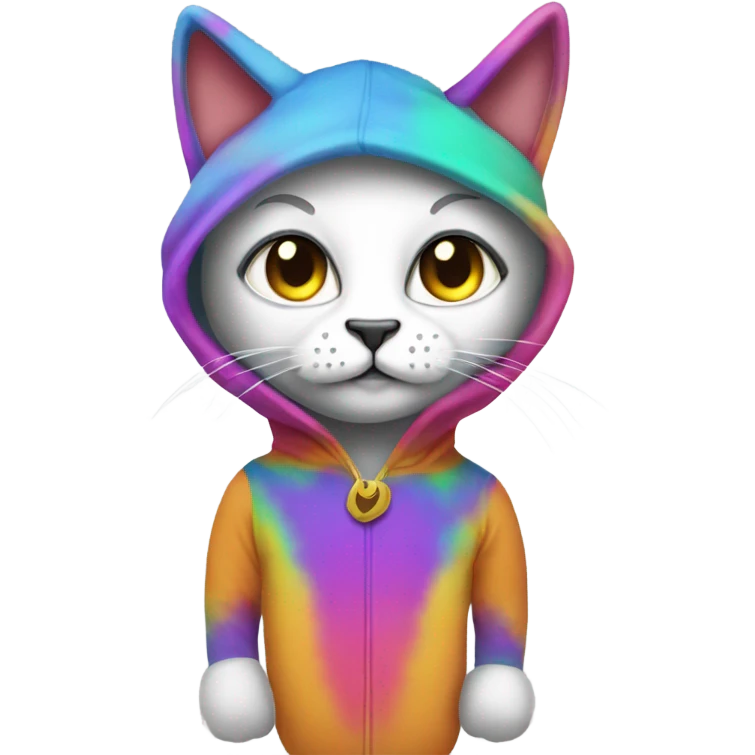 Lucki in a cat costumelu emoji