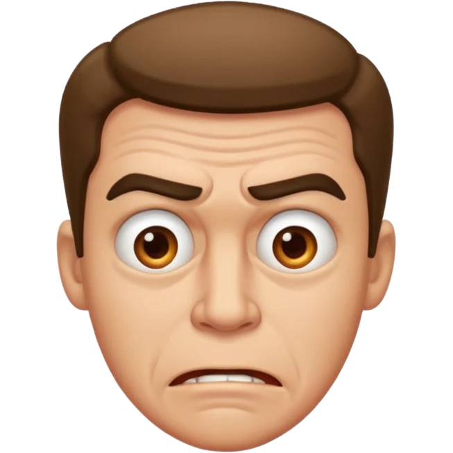 A man having diarrhea emoji
