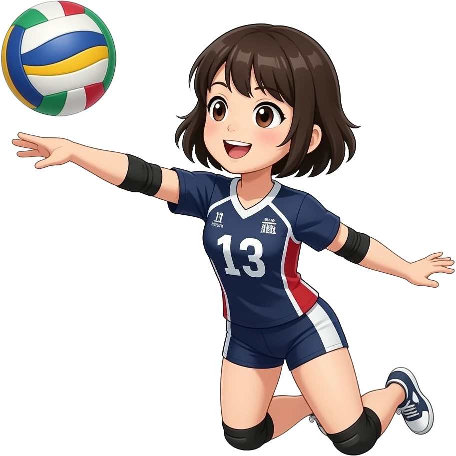 Mikasa volleyball emoji