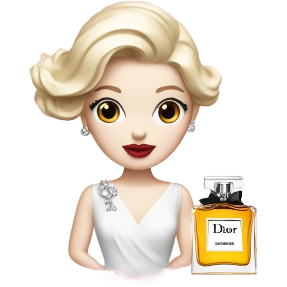 Miss Dior pefume  emoji