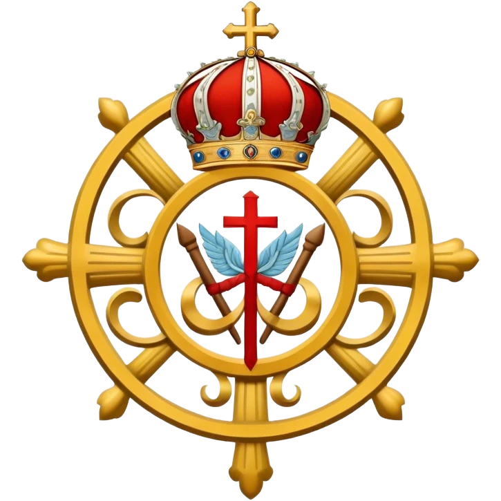 vatican emblem no wings emoji