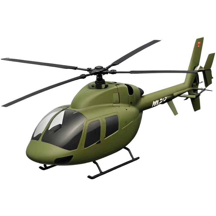 MD 500 - MD Helicopters (Model Year: 2021) (Iconic colour: Olive green) emoji