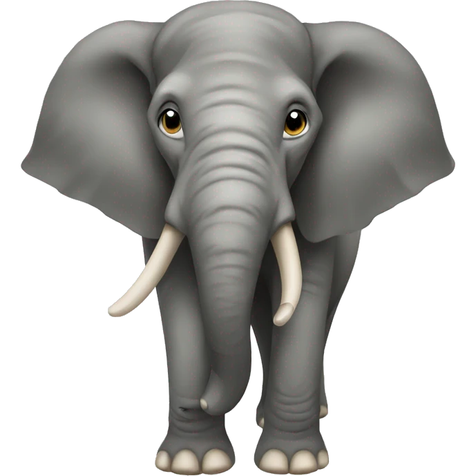 old elephant emoji