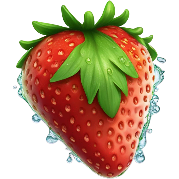 Strawberry Yum Yum emoji