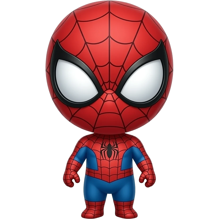 spiderman chibi cute emoji