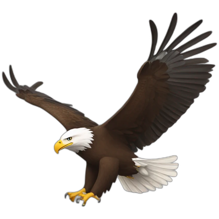 Bald Eagle Flying emoji