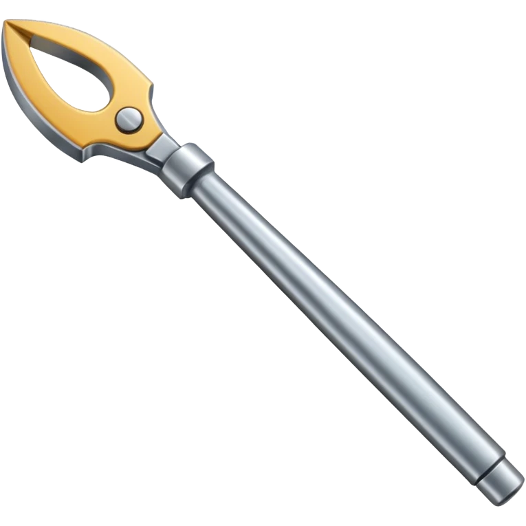 generate me a metalic cutter emoji