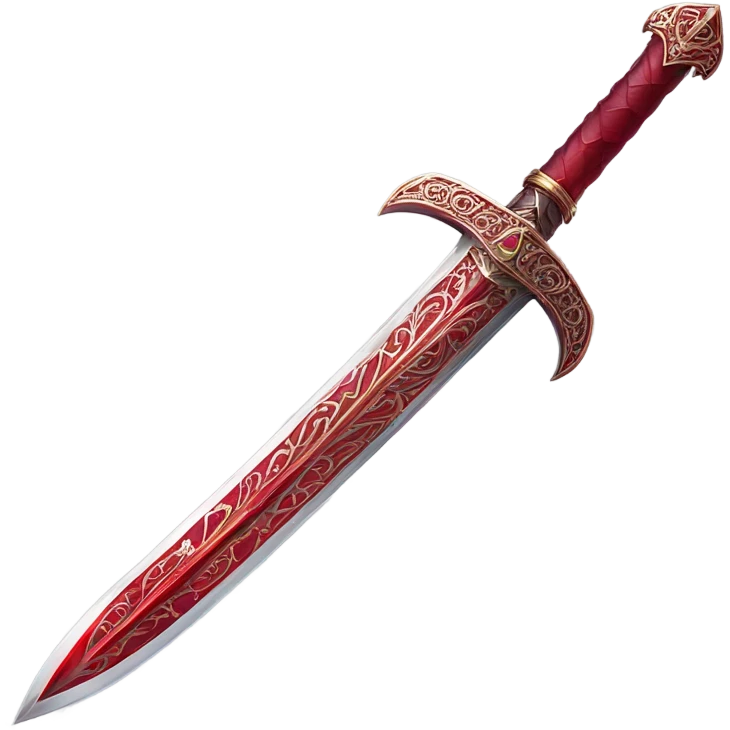 Ruby sword emoji