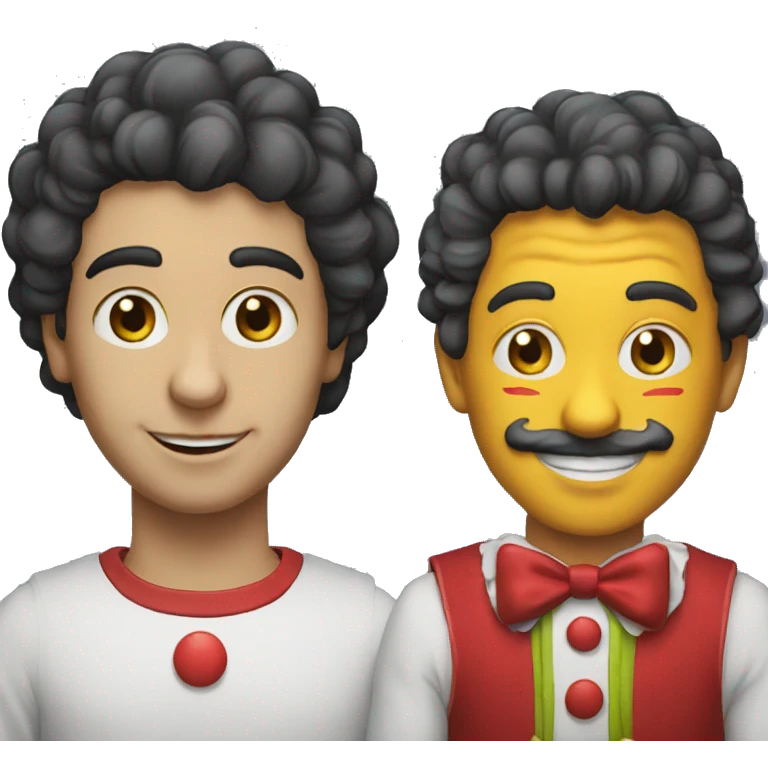 Gabriel Attal en clown emoji