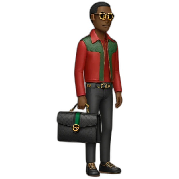 gucci man wallet emoji