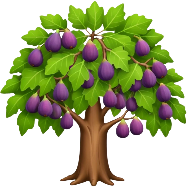fig tree  emoji