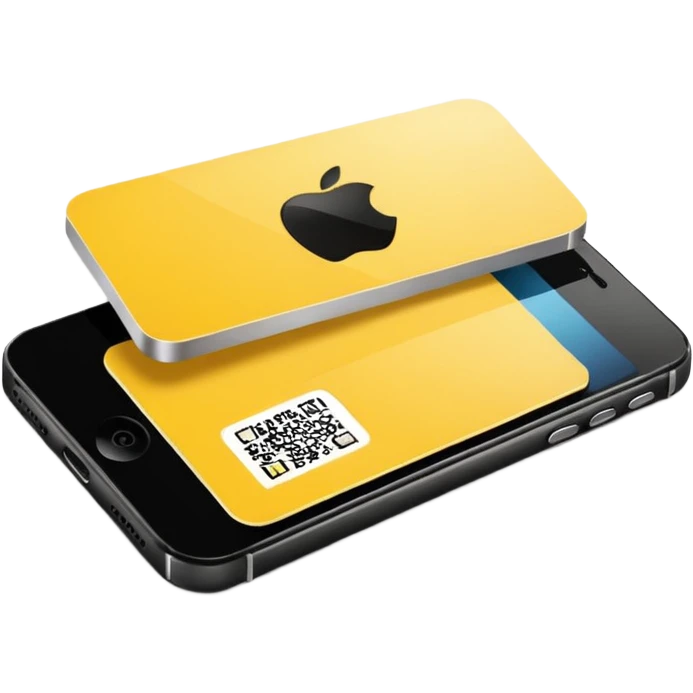 yellow business card iphone emoji