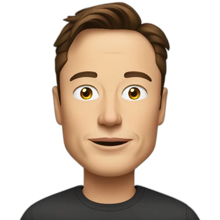 Elon Musk emoji