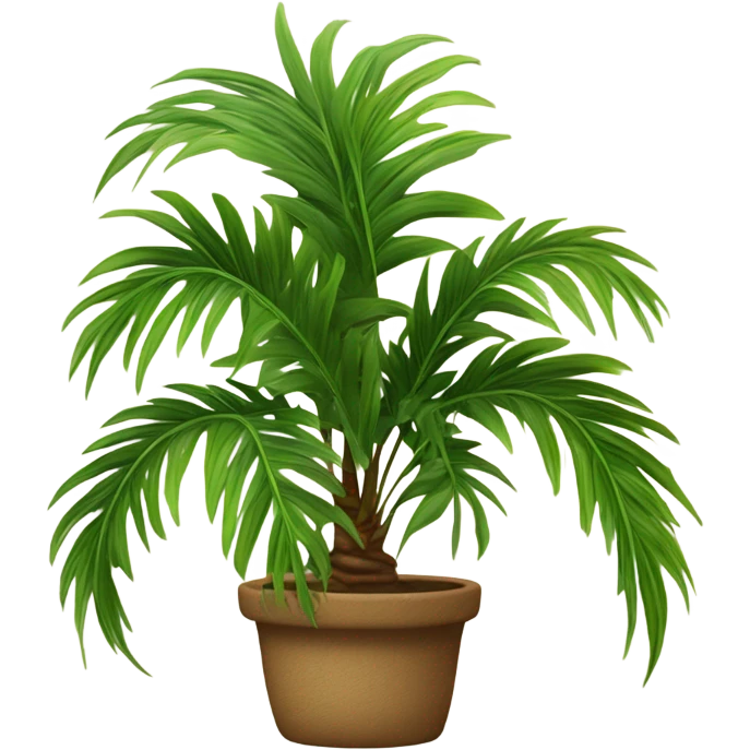 a palm plant in a pot emoji