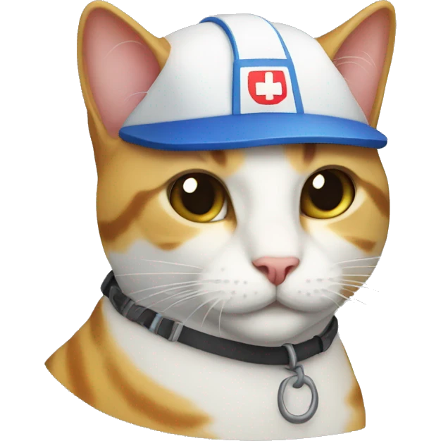 Lifeguard cat emoji