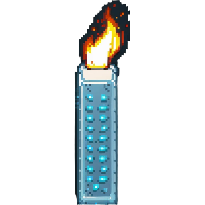 Silver bar with magical etymological match glowing emoji