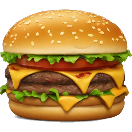 spidrman burger emoji